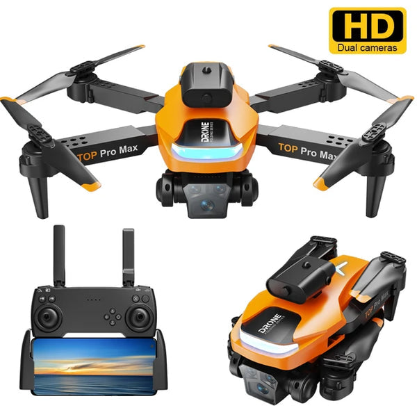 P23Pro Drone with 480p HD Wi-Fi Camera & Gesture Control | Foldable FPV Drone with Obstacle Avoidance & Brushless Motor