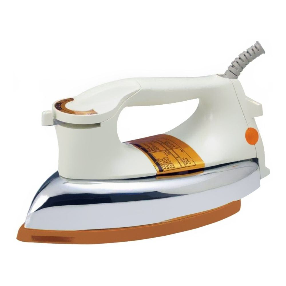 Dry Iron- Deluxe Automatic Heavy Duty Dry Iron - Lightweight Iron with Stainless 1000Watts Non-Stick Coating