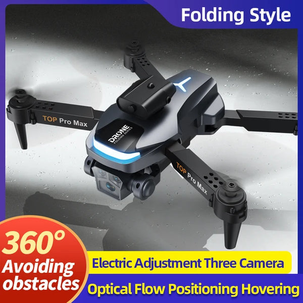 P23Pro Drone with 480p HD Wi-Fi Camera & Gesture Control | Foldable FPV Drone with Obstacle Avoidance & Brushless Motor