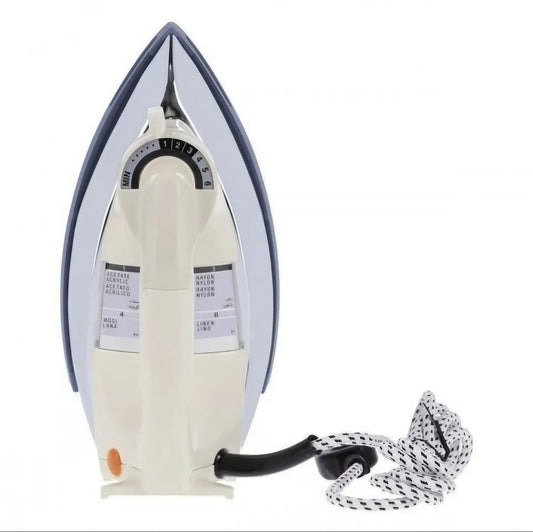 Dry Iron- Deluxe Automatic Heavy Duty Dry Iron - Lightweight Iron with Stainless 1000Watts Non-Stick Coating