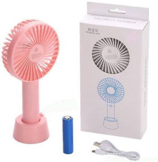 Rechargable mini fan